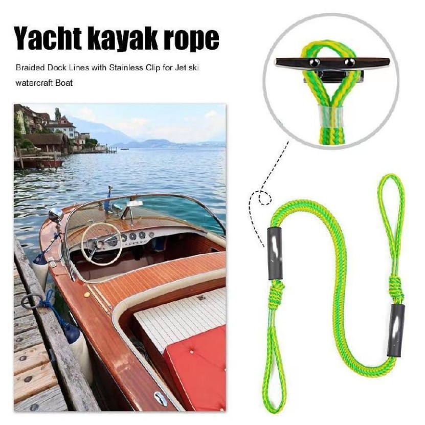 係留ロープ バンジードックライン Mooring Rope bungee dock line