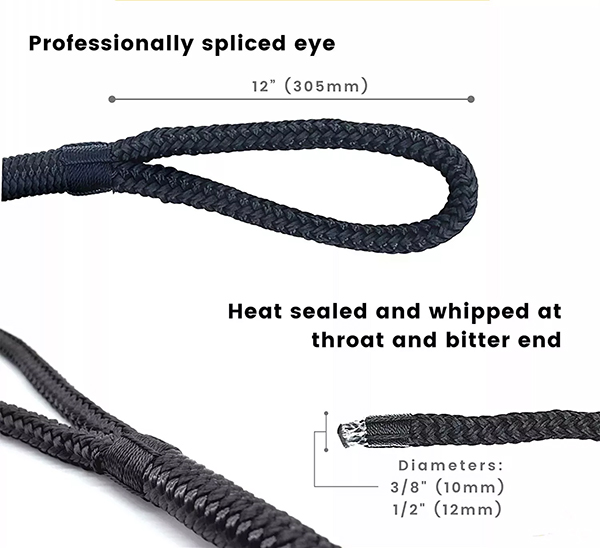 How to Pick an Anchor Rope Size, Type, Length and More？