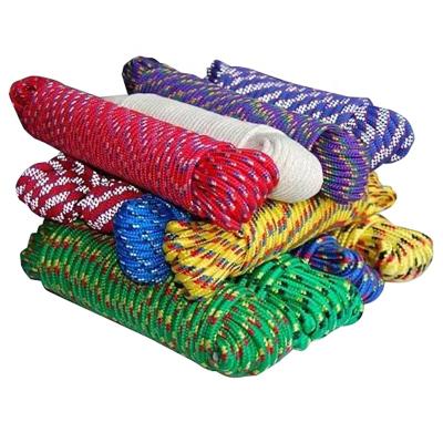 カラフルPPマルチダイヤモンド編組ロープ